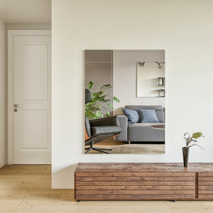Eviva Sleek 39" x 30" Rectangular Frameless Mirror