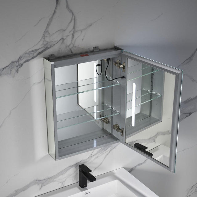 Blossom Rigel 20″ LED Medicine Cabinet – Compact Elegance with Advanced Features