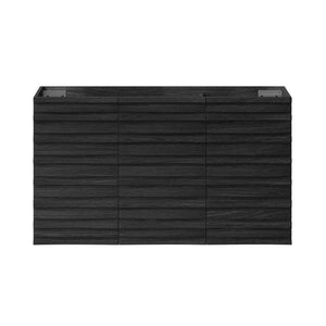 Cascade 36" Wall-Mounted Bathroom Vanity Cabinet without Top in Black Oak