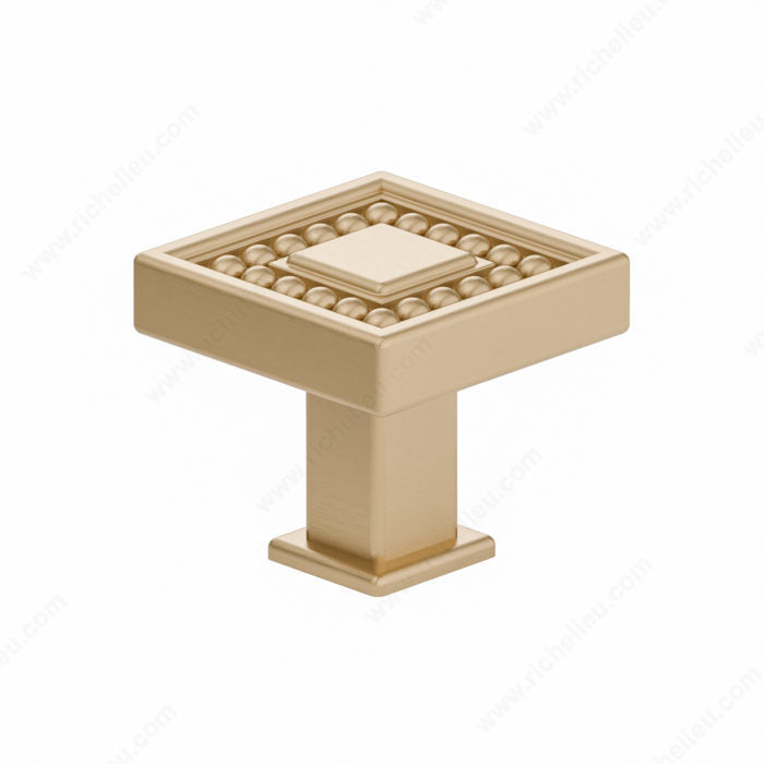 Richelieu BP87953333CHBRZ Transitional Metal Knob - 8795, Champagne Bronze
