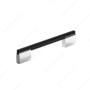 Richelieu 7990192140 Modern Metal Pull - 7990, Chrome, 7 9/16 in, 8 1/32 in