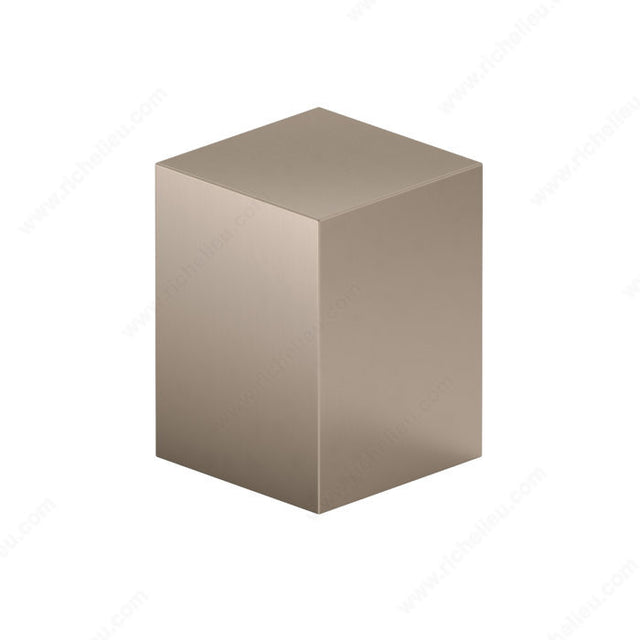 Richelieu 798118OBRZ Modern Metal Knob - 7981, Oriental Bronze, 13/32 in, 23/32 in, 23/32 in