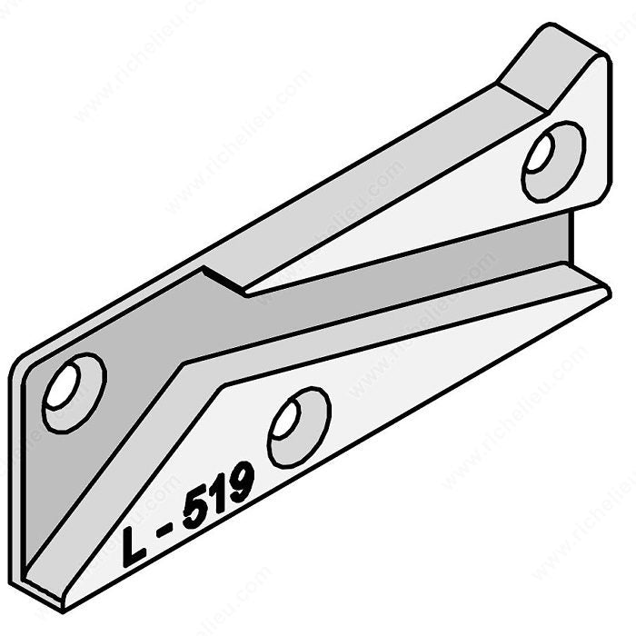 Richelieu 1600403090 Anti-tilt block - Left