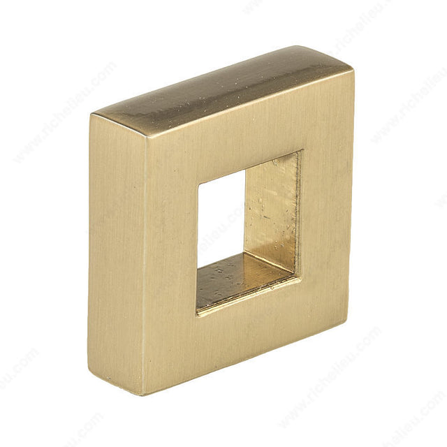 Richelieu BP31604325CHBRZ Modern Metal Knob - 3160, Champagne Bronze
