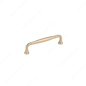 Richelieu BP79076CHBRZ Traditional Metal Pull - 790, Champagne Bronze, 3 in, 3 17/32 in