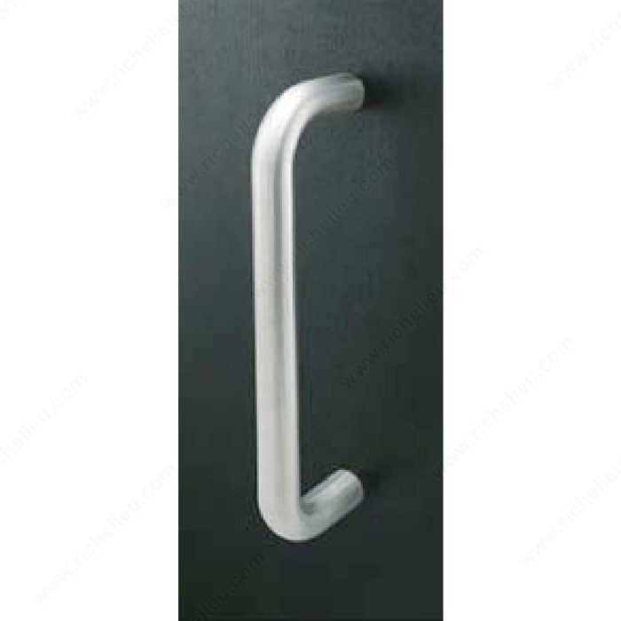 Richelieu 17PHIXSSCBB10 INOX(TM) PD5000 Pulls, 1 in, 7 3/4 in, 1 3/4 in, Square "C" Pull, 7 1/4 in