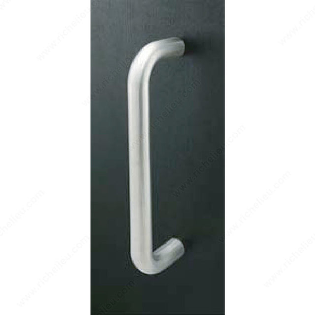 Richelieu 17PHIXSSCBB10 INOX(TM) PD5000 Pulls, 1 in, 7 3/4 in, 1 3/4 in, Square "C" Pull, 7 1/4 in