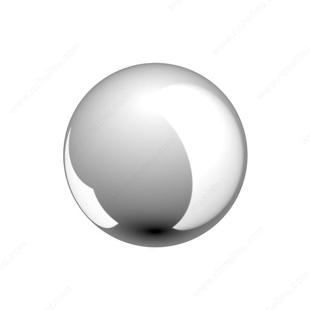 Richelieu BP878940140 Traditional Metal Knob - 87894, Chrome