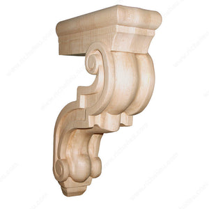 Richelieu SY-CA-10-O-C Traditional Scroll Corbel - N°10-O, Cherry