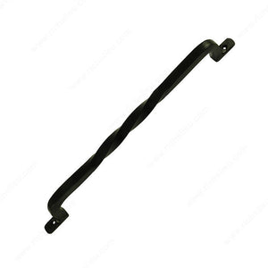 Richelieu 808BLR Barn Door Decorative Pull Twist, 8 25/32 in, 8 in
