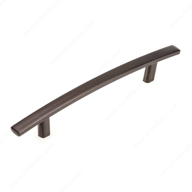 Richelieu BP65096HBRZ Transitional Metal Pull - 650, Honey Bronze, 3 25/32 in, 6 7/32 in