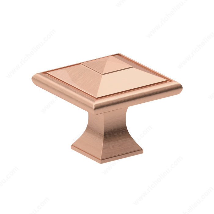 Richelieu 68893838192 Transitional Metal Knob - 6889, Rose Gold