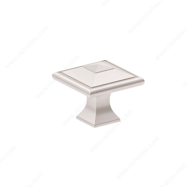 Richelieu 68893838195 Transitional Metal Knob - 6889, Brushed Nickel
