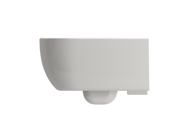 BOCCHI 1416-014-0129 Vettore Wall-Hung Toilet Bowl in Biscuit
