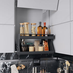 Richelieu 217160906 iMove Retractable System for Frameless Cabinet, 1, 562 to 568 mm, Min. 410 mm, 22 1/8 to 22 3/8 in, 22 1/8 to 22 3/8 in