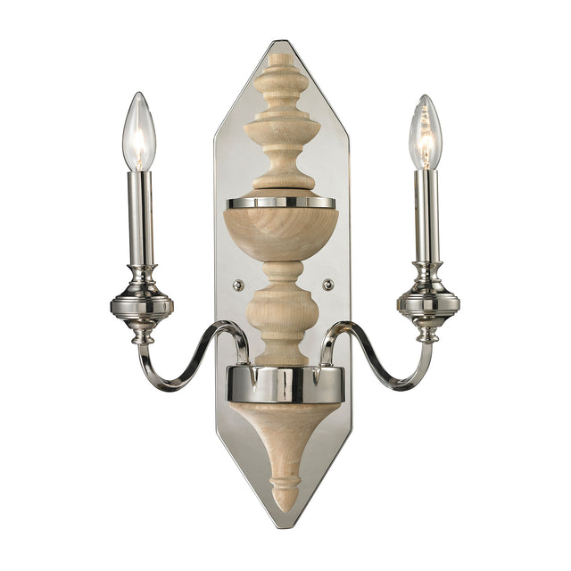 Elk 14180/2 Stratford 20'' High 2-Light Sconce - Chrome