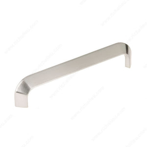Richelieu 7884160195 Modern Metal Pull - 7884, Brushed Nickel, 6 5/16 in, 7 1/16 in