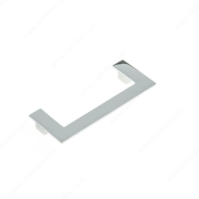 Richelieu BP8742160195 Modern Metal Pull - 8742, Brushed Nickel, 6 5/16 in, 7 5/32 in
