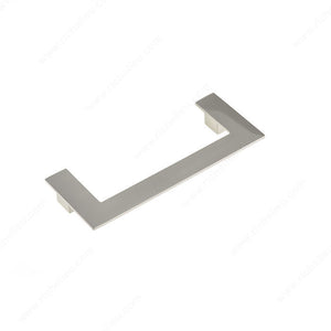 Richelieu BP8742160195 Modern Metal Pull - 8742, Brushed Nickel, 6 5/16 in, 7 5/32 in