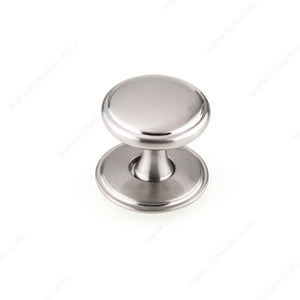Richelieu BP224840195 Transitional Metal Wardrobe Knob - 2248, Brushed Nickel
