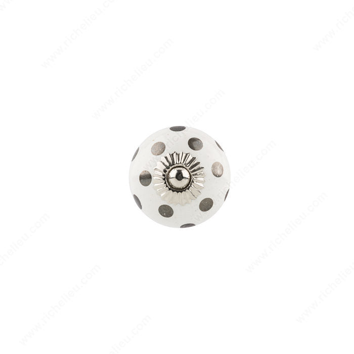 Richelieu BP63494014030 Eclectic Ceramic Knob - 6349