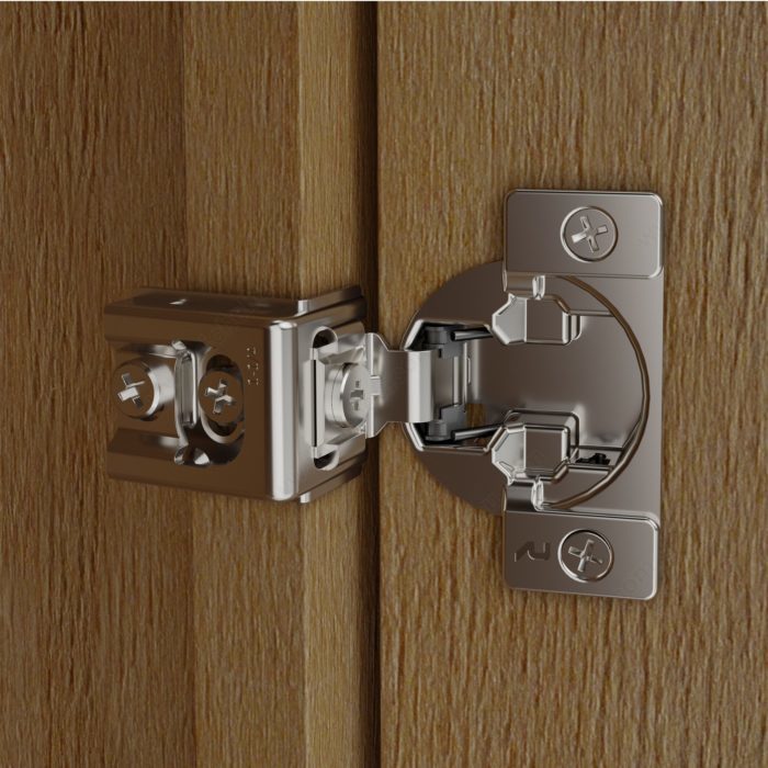 Richelieu RFF30120050 RFF Series Face Frame Hinge, 1/2 in, Screw-On