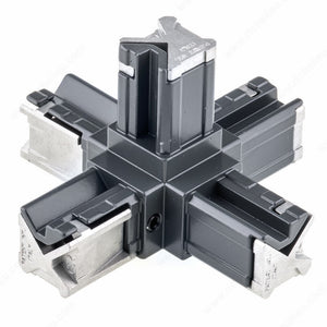 Richelieu 602552906 5-Way Visible Connector - Liberta 25, Black Anthracite