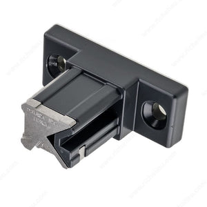 Richelieu 602511906 1-Way Visible Wall Connector - Liberta 25, Black Anthracite