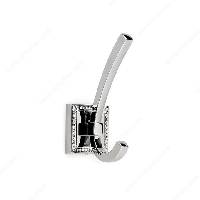 Richelieu NH7801180 Transitional Metal and Crystal Hook - 7801