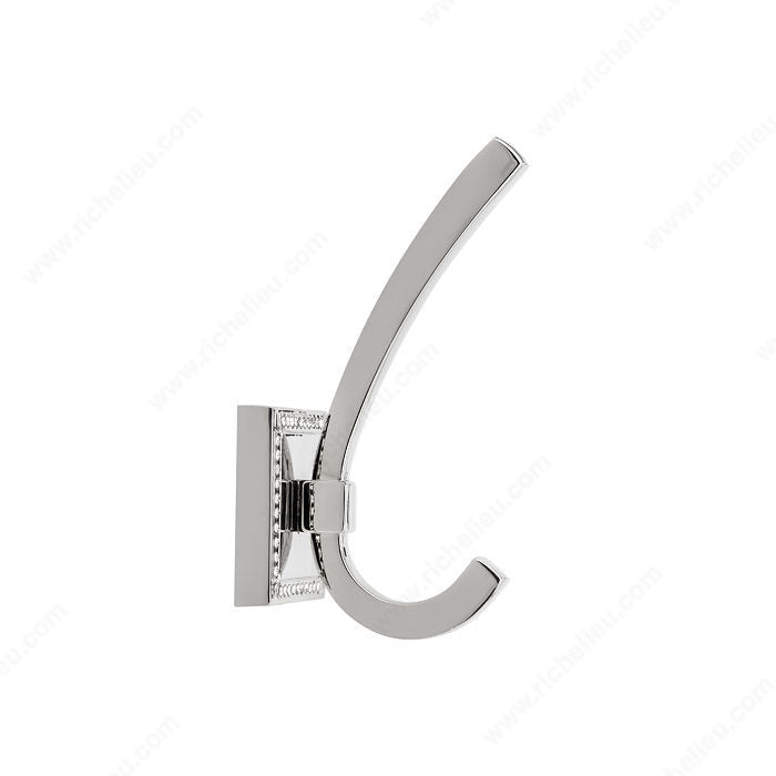 Richelieu NH7801180 Transitional Metal and Crystal Hook - 7801