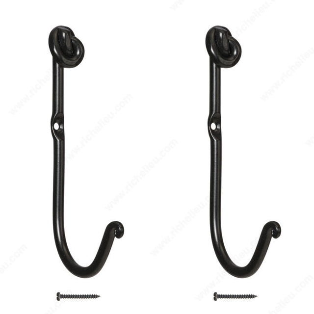 Richelieu BP79129900 Classic Forged Iron Hook - 7912