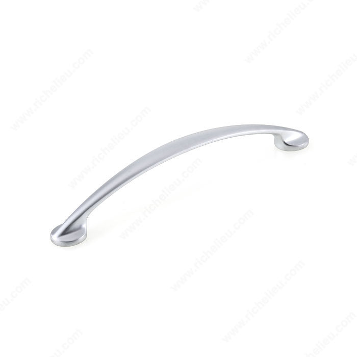 Richelieu BP82905128174 Modern Metal Pull - 8290, Matte Chrome, 5 1/32 in, 6 1/16 in