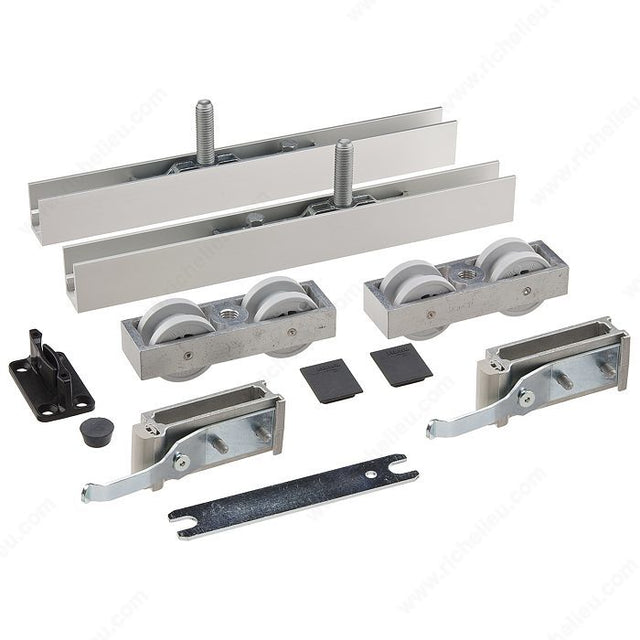 Hawa 8926042 Rolling Hardware, with Two Track Stoppers, for Hawa-Junior 120/B System