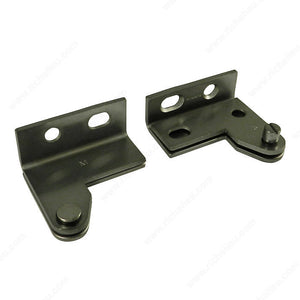 Richelieu 242340BCLPH Pivot Hinge for Flush, Recessed or Overlay Doors, Left-Hand Opening