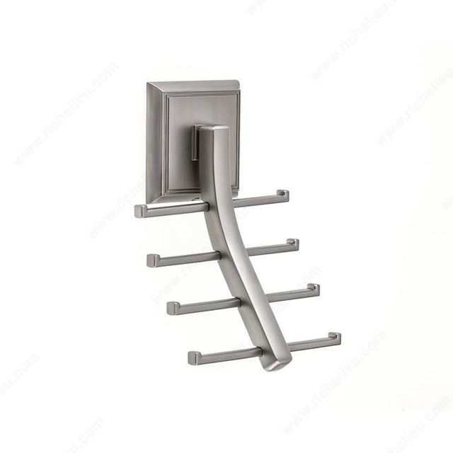 Richelieu RH88847195 Modern Metal Multipurpose Hook - 88847, Brushed Nickel