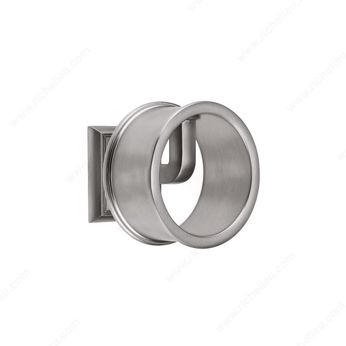 Richelieu RH88848195 Modern Metal Multipurpose Hook - 88848, Brushed Nickel