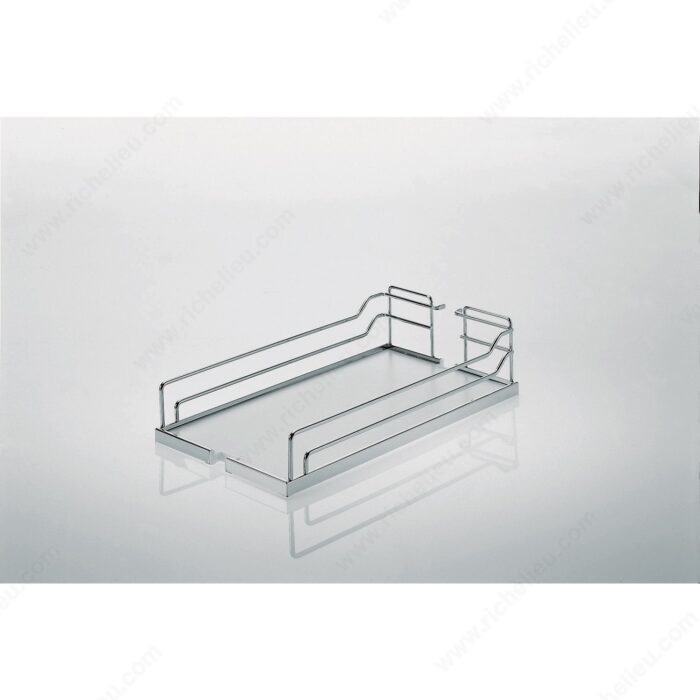 Richelieu 28140100 Arena Baskets for Dispensa Arena US and BPO II Systems, Gray / Chrome, 17 in, Min. 17 1/2 in, Min. 17 1/2 in