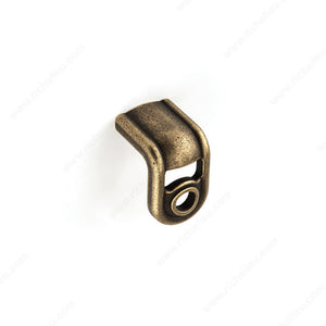 Richelieu PO2058Z37G102 Contemporary Metal Knob - PO2058Z, Matte Shaded Bronze