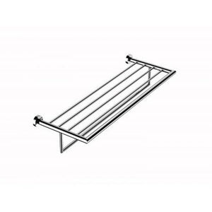 Kartners 144442 Oslo Towel Shelf 24" With Towel Bar