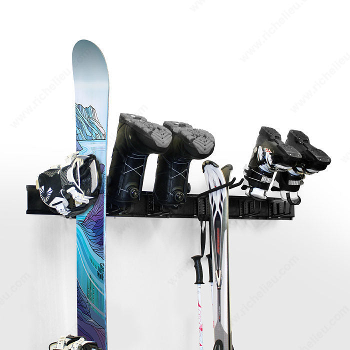 Richelieu 29007S Ski and Snowboard Storage System