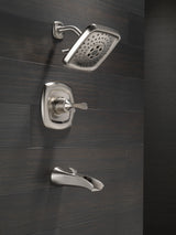 DELTA Monitor® 14 Series Tub & Shower Trim in Stainless Tolva 144724-SS