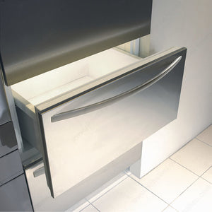 Richelieu 443288195 Modern Aluminum Pull - 443, Brushed Nickel, 11 3/8 in, 13 1/2 in