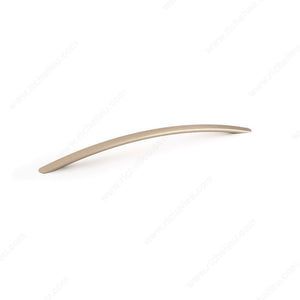 Richelieu 443288195 Modern Aluminum Pull - 443, Brushed Nickel, 11 3/8 in, 13 1/2 in