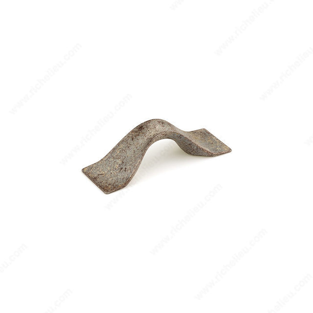 Richelieu MN1191Z64G224 Contemporary Metal Pull - MN1191Z, Barcelona / Vintage 10, 2 17/32 in, 4 9/32 in