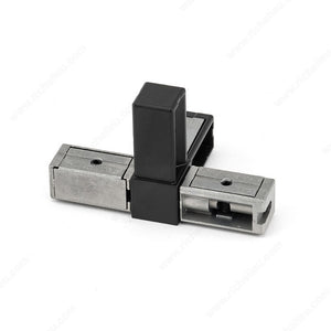 Richelieu 602042900 4-Way Visible Connector - Liberta 20, Matte Black