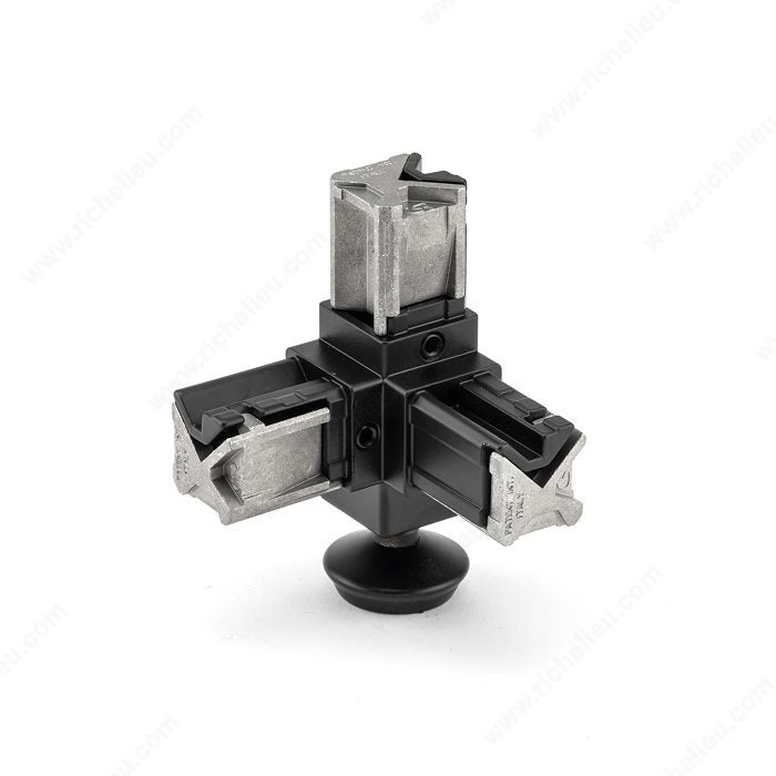 Richelieu 602534900 3-Way Visible Connector with Threaded Hole - Liberta 25