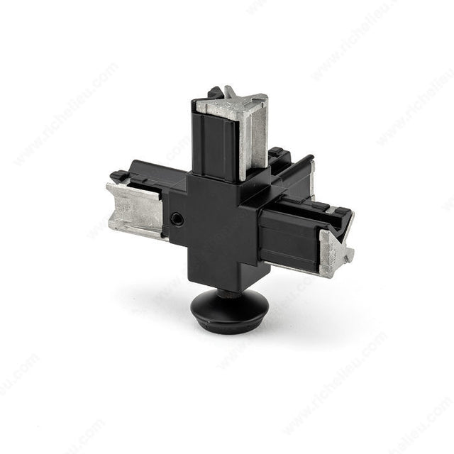 Richelieu 602545900 4-Way Visible Connector with Threaded Hole - Liberta 25