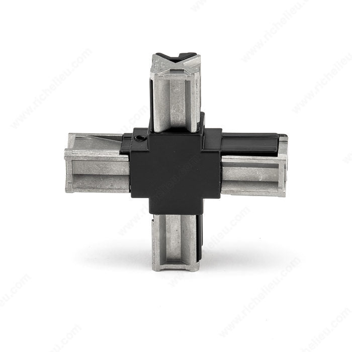 Richelieu 602543900 4-Way Visible X-Shaped Connector - Liberta 25
