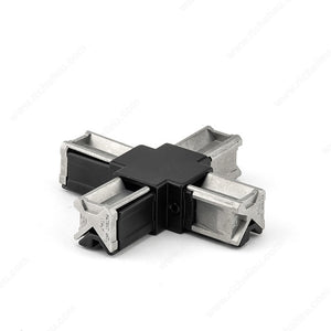 Richelieu 602543900 4-Way Visible X-Shaped Connector - Liberta 25