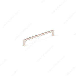 Richelieu MN2461Z160E438 Contemporary Metal Pull - MN2461Z, Anodized Rose Nickel, 6 5/16 in, 6 27/32 in